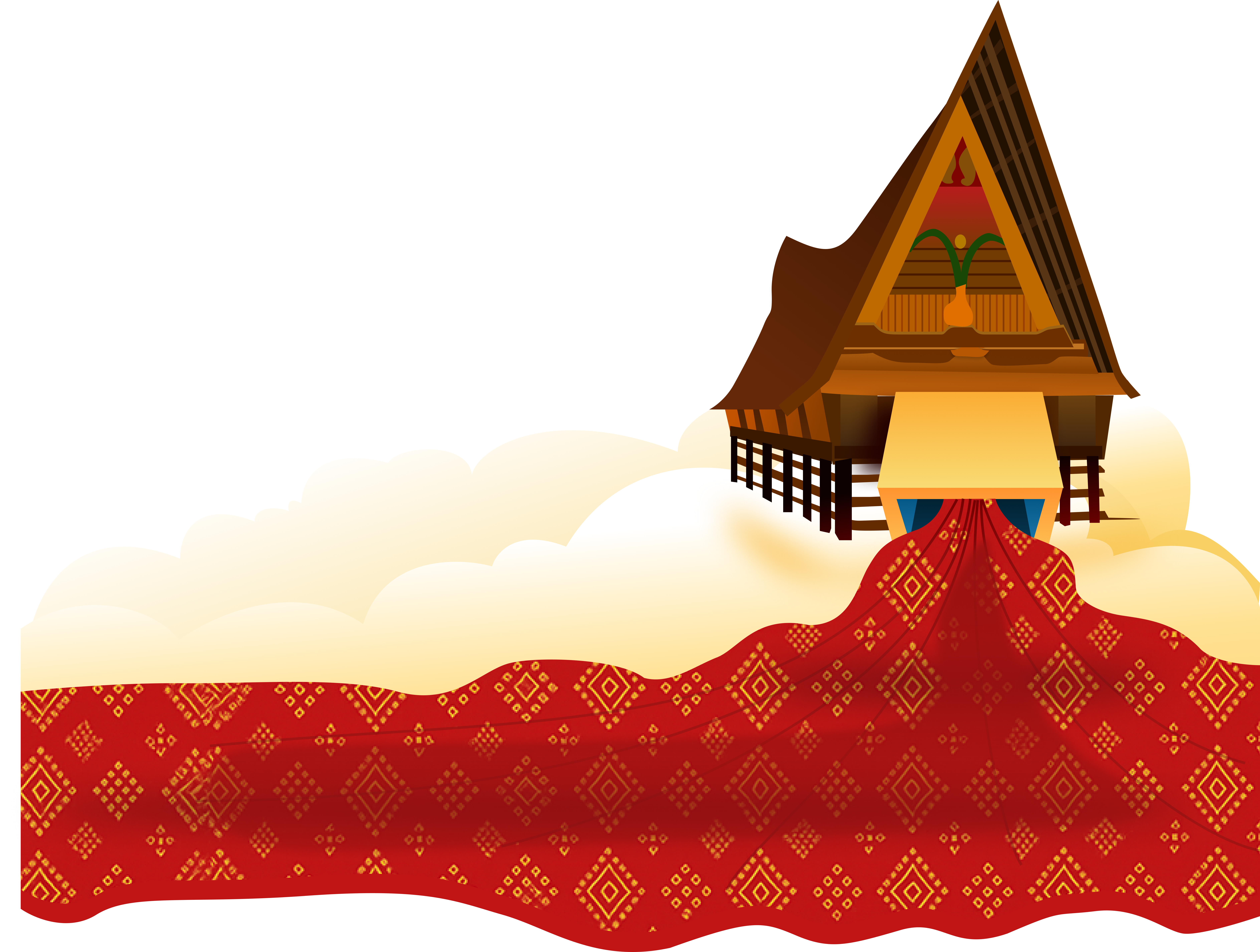 Ilustrasi Rumah Batak